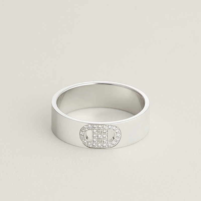 Bague hermes argent h new arrivals